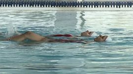 Jovens Talentos: Beatriz e Cheila na natação artística