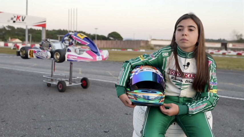 Jovens Talentos: Maria Germano Neto, campeã de Karting