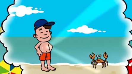 Histórias do Lucas: na Praia