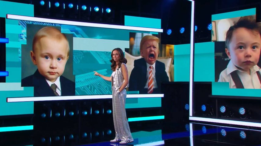 Imagem de Deepfake, a realidade inventada