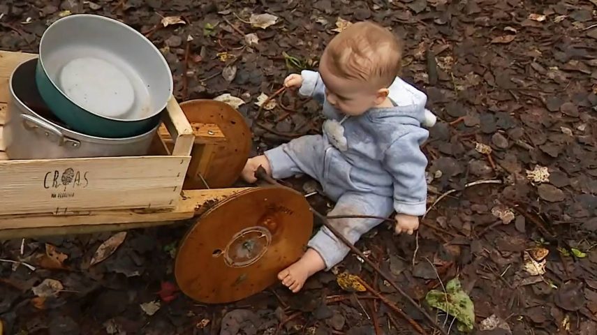 Crias na floresta, aprender pelo sentir