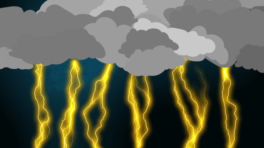 Como é que se formam as trovoadas?