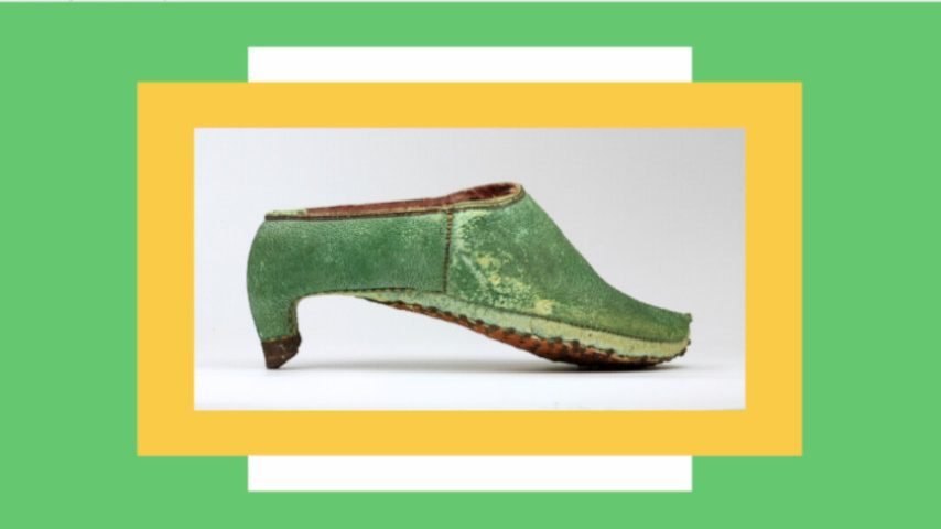 Iamgem de O sapato na história