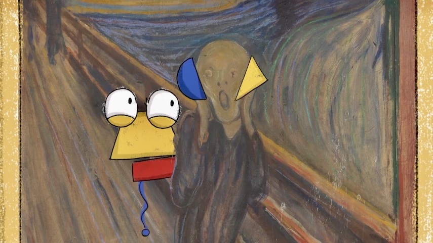 duARTe: cuidado…há um grito a sair do quadro