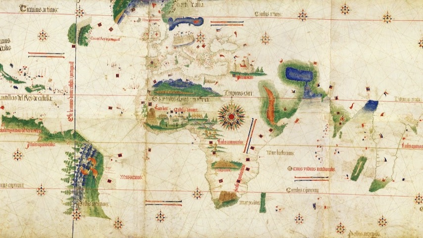 O Mundo dos Descobrimentos no Planisfério de Cantino