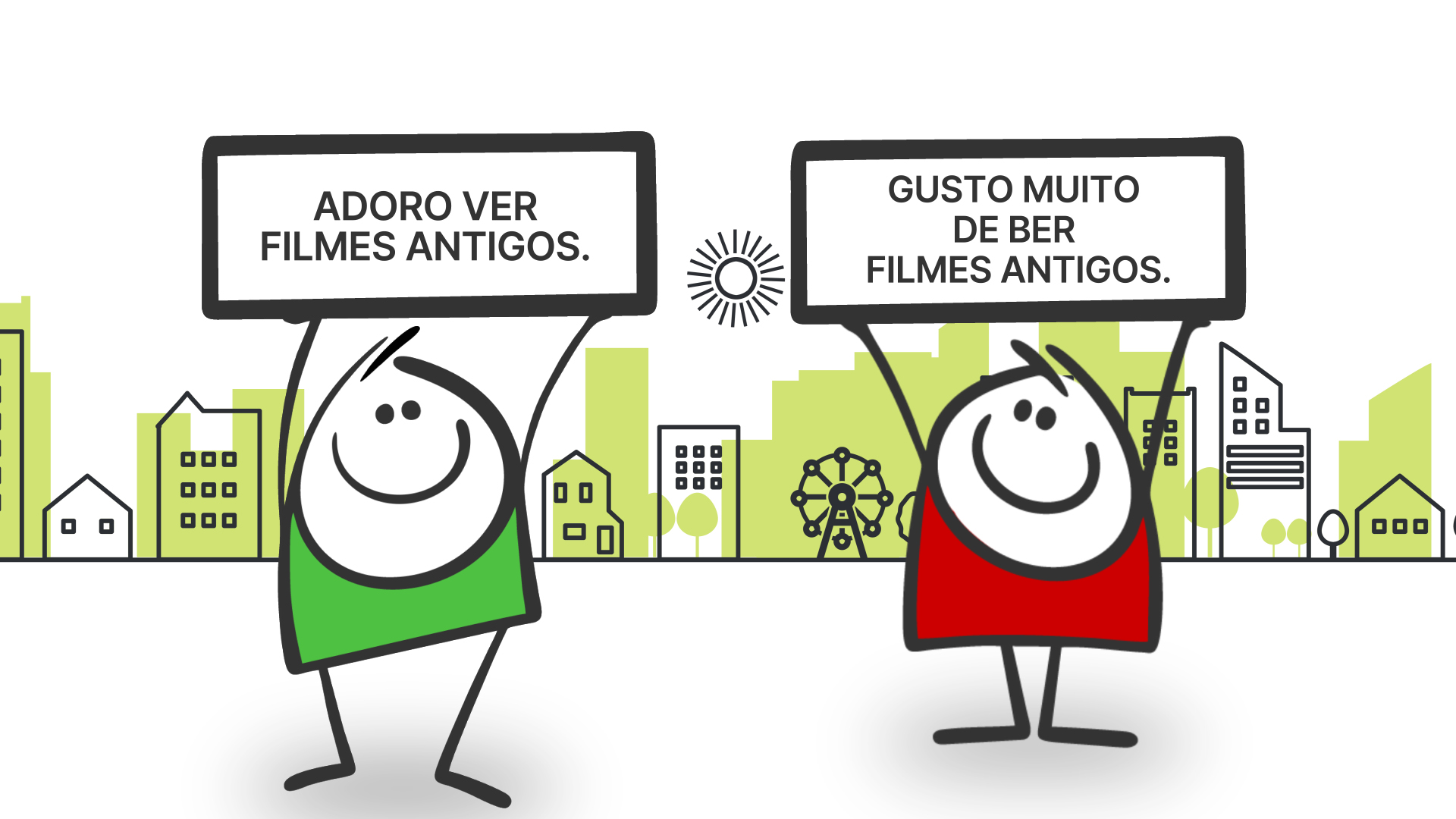 Imagem de Gusto muito de ber filmes antigos
