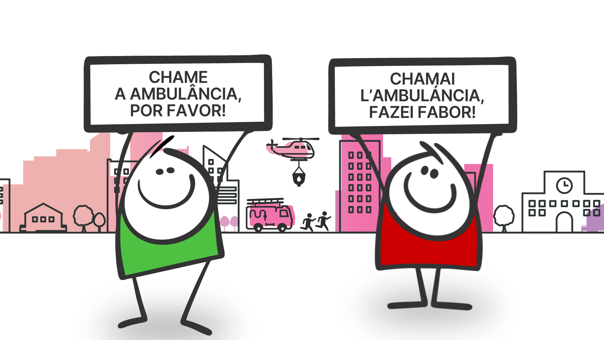 Imagem de Chamai l’ambuláncia, fazei fabor!