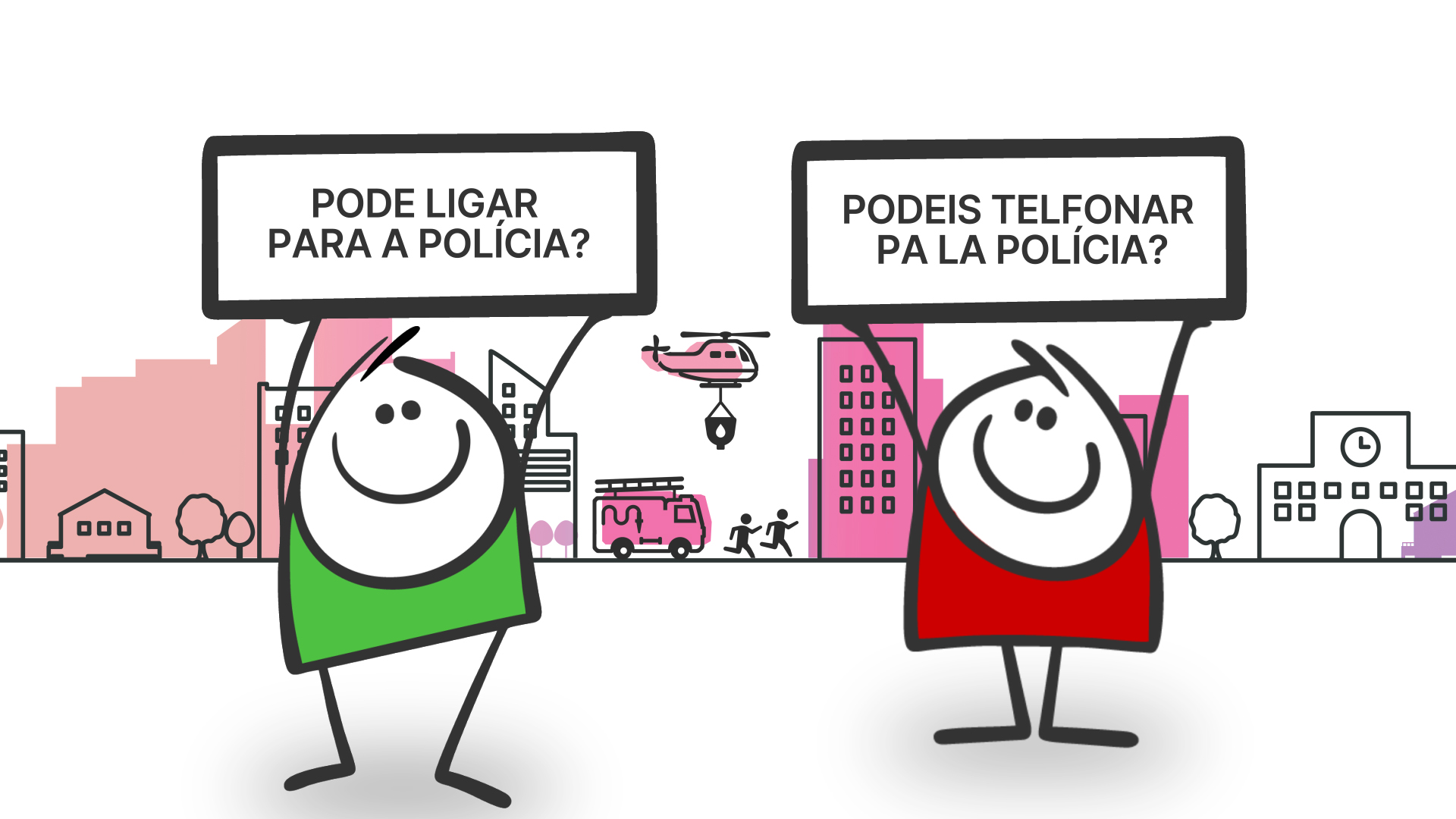 Imagem de Podeis telfonar pa la polícia?