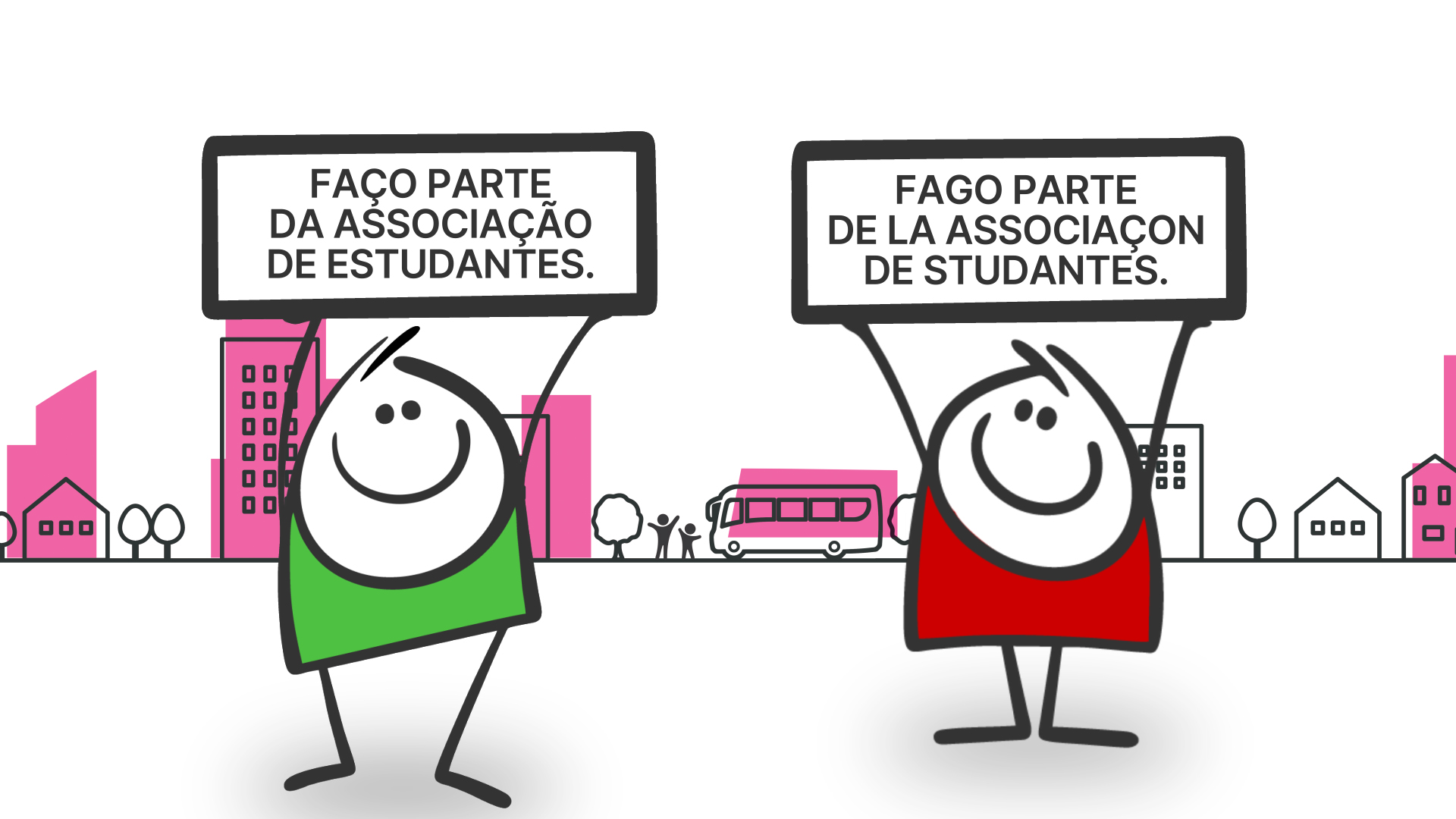Imagem de Fago parte de la associaçon de studantes