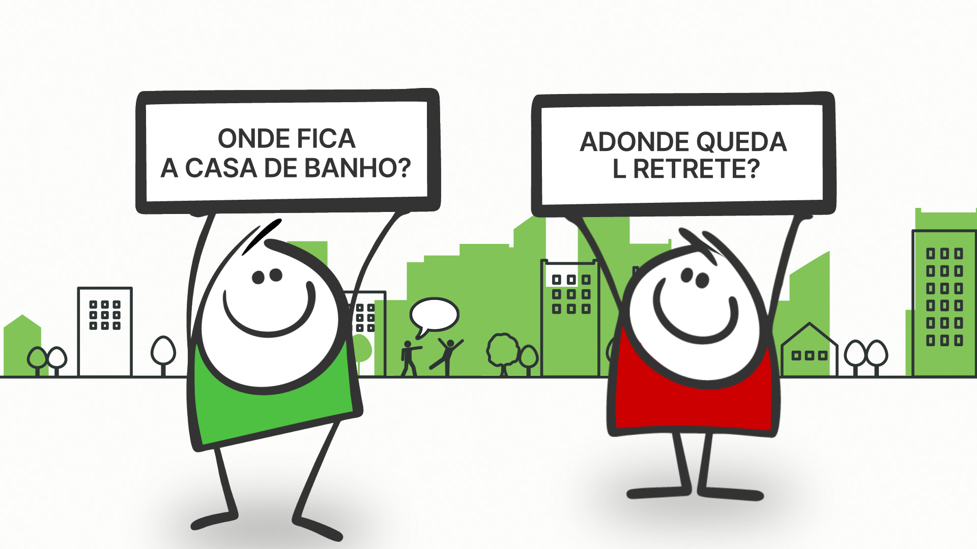 Imagem de Adonde queda l retrete?