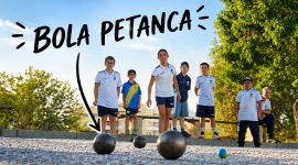 Imagem de Qual é o jogo que se joga a pés juntos?
