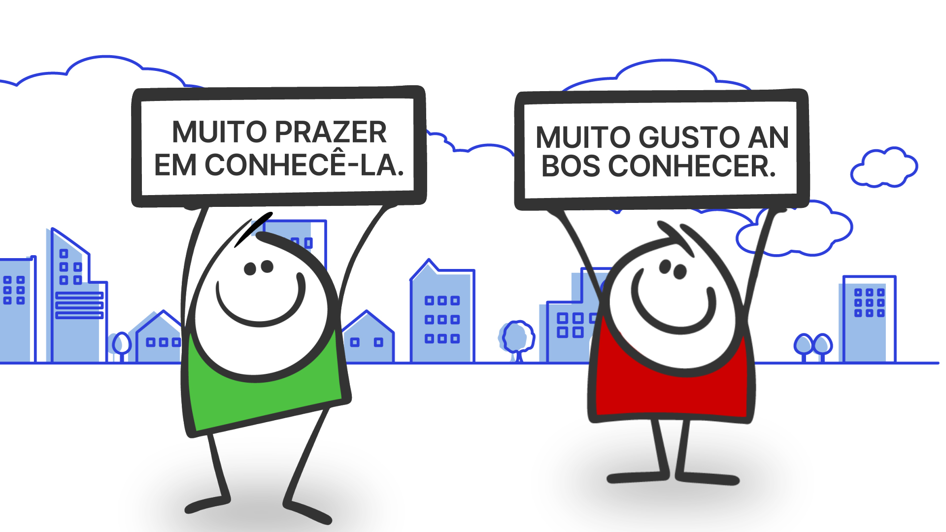 Imagem de Muito gusto an bos conhecer