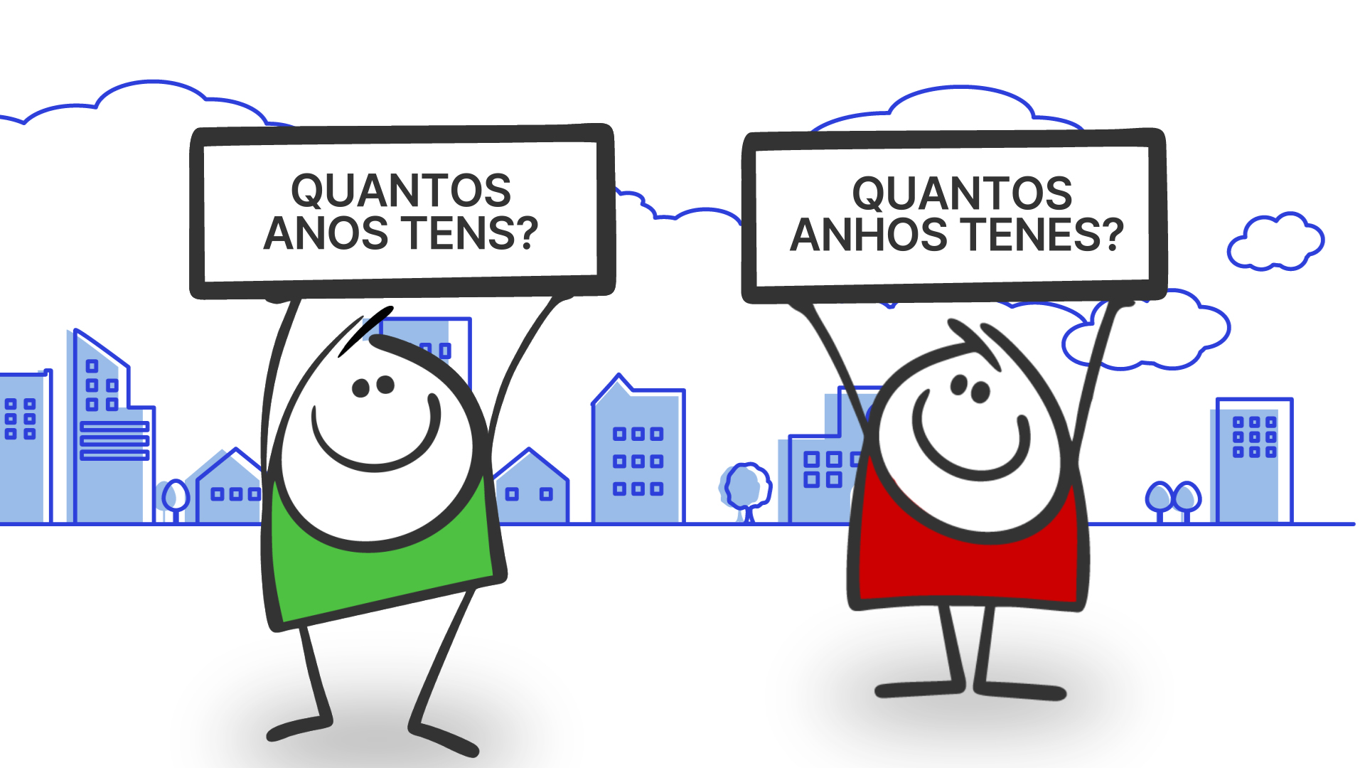 Imagem de Quantos anhos tenes?
